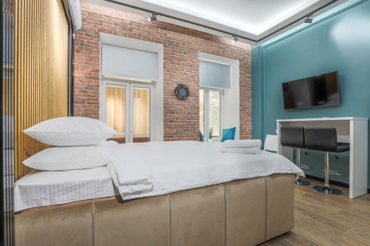 Luxury Urban Lofts Across Baseina 5А & Arena Daire Kiev Dış mekan fotoğraf